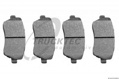 TRUCKTEC AUTOMOTIVE 0235449 -  Комплект тормозных колодок, дисковый тормоз